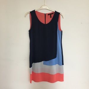BCBGMaxAzria Colorblock Shift Dress